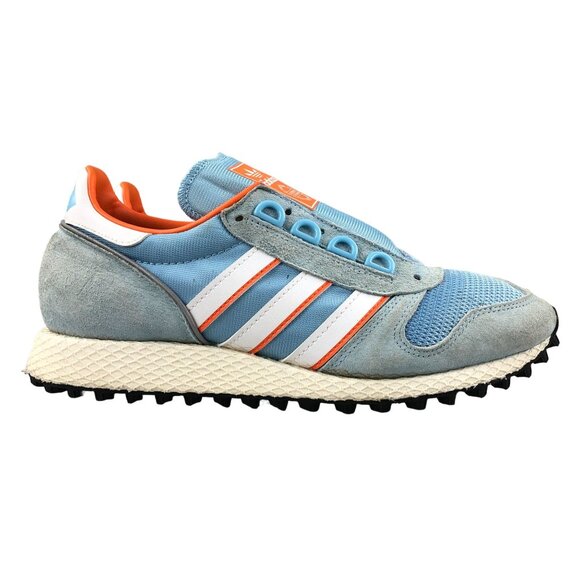 Adidas Mens Size 8.5 Robert Brooks x Silverbirch SPZL Clear Blue Sneakers BD7921 - Picture 1 of 12